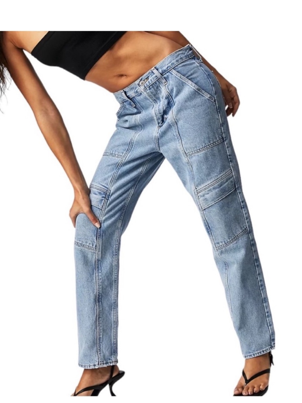 Agolde Cooper Cargo Jeans in Rank Women’s 29